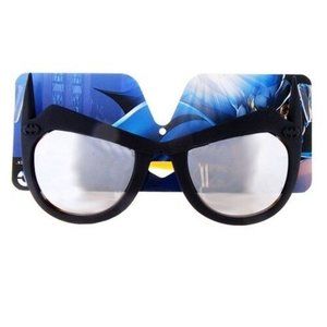 Shark Tank Sun Staches Batman Mirror Sunglasses Costume Halloween Glasses